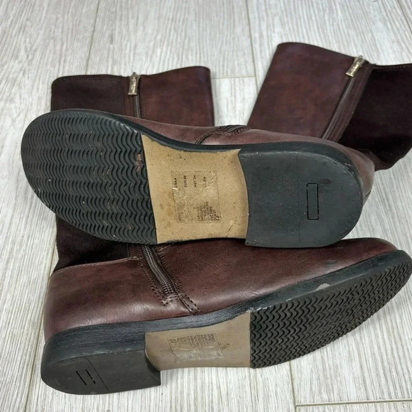 Kenneth Cole Classic Kennedy Scuba Boots flat heel in Brown size 4 - Picture 7 of 12